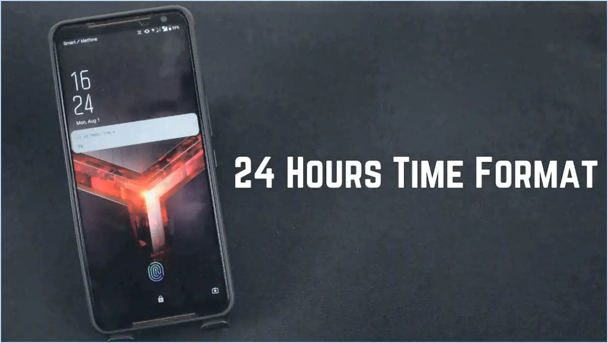 Comment changer l'heure sur un téléphone lg android?
