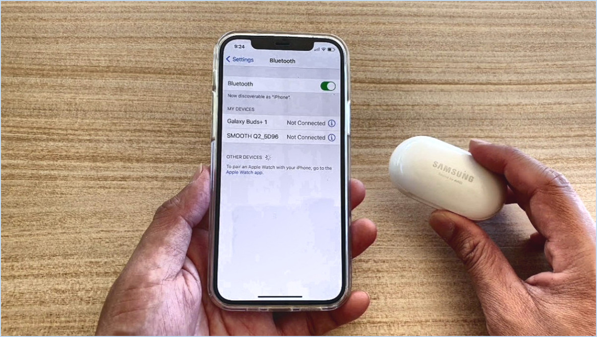 Comment connecter le bluetooth à l'iphone 12?