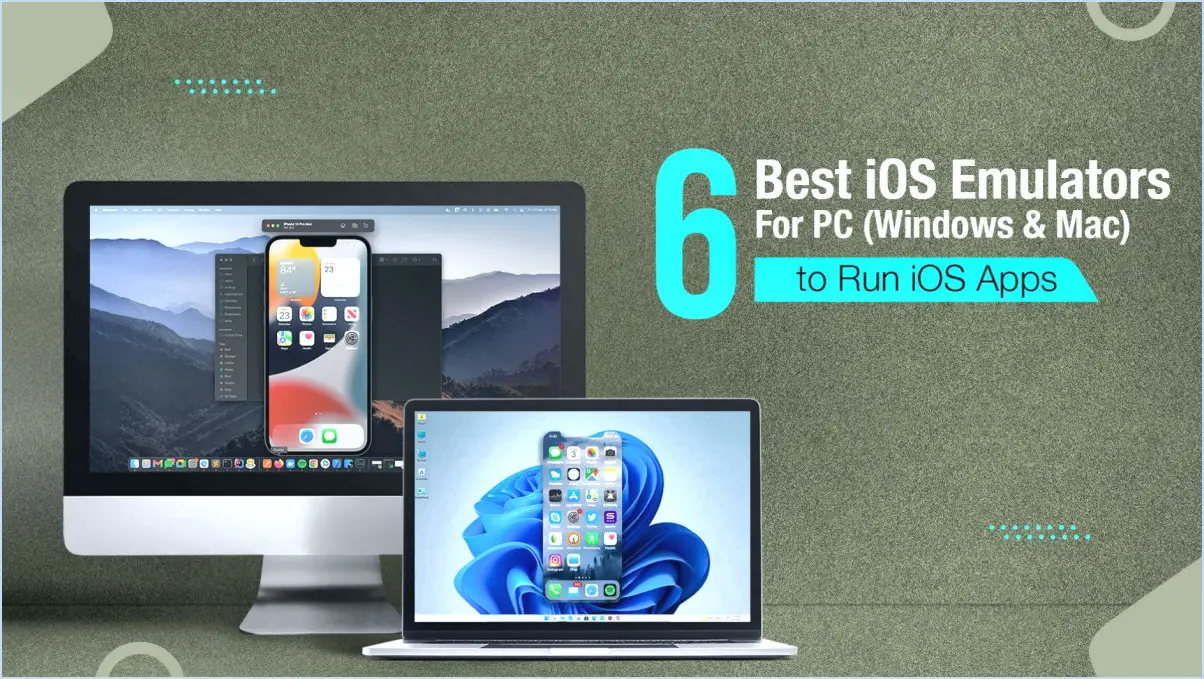 Comment émuler l'iphone sur pc?