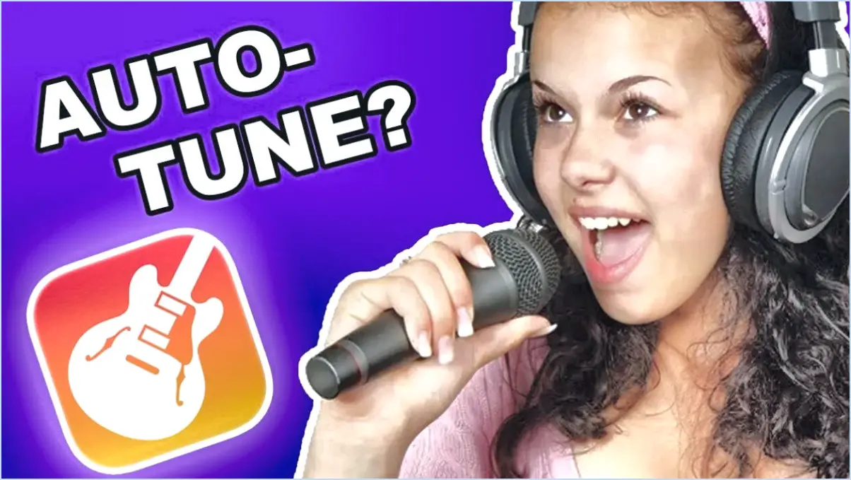 Comment faire un autotune sur une vidéo sur iphone?