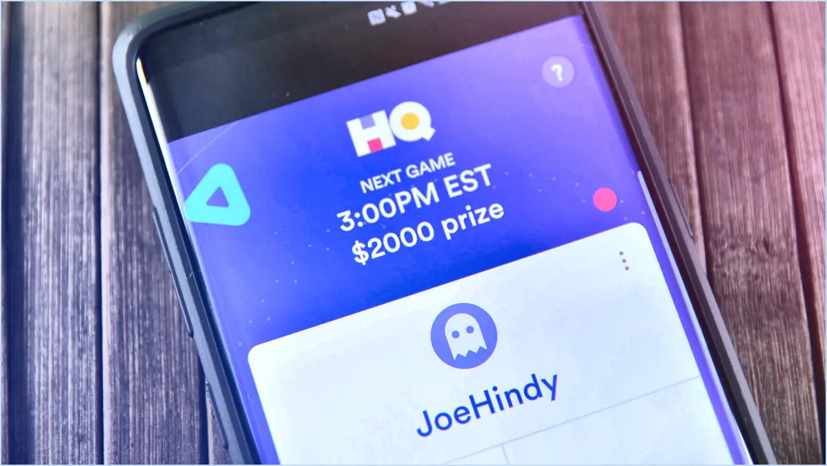 Comment jouer à hq trivia sur android?