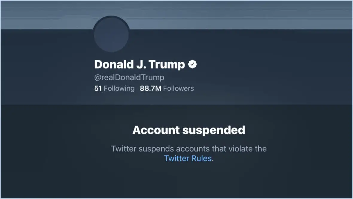 Comment les comptes Twitter sont-ils suspendus?