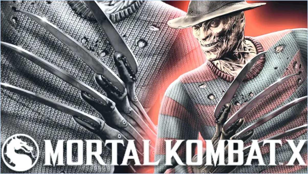 Comment obtenir freddy krueger sur mortal kombat xl ps4?