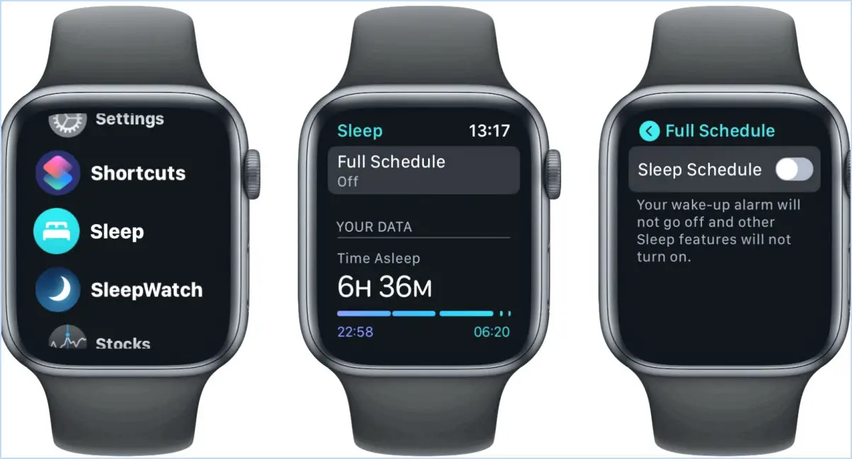 Comment suivre son sommeil avec l'application intégrée de l'Apple Watch?
