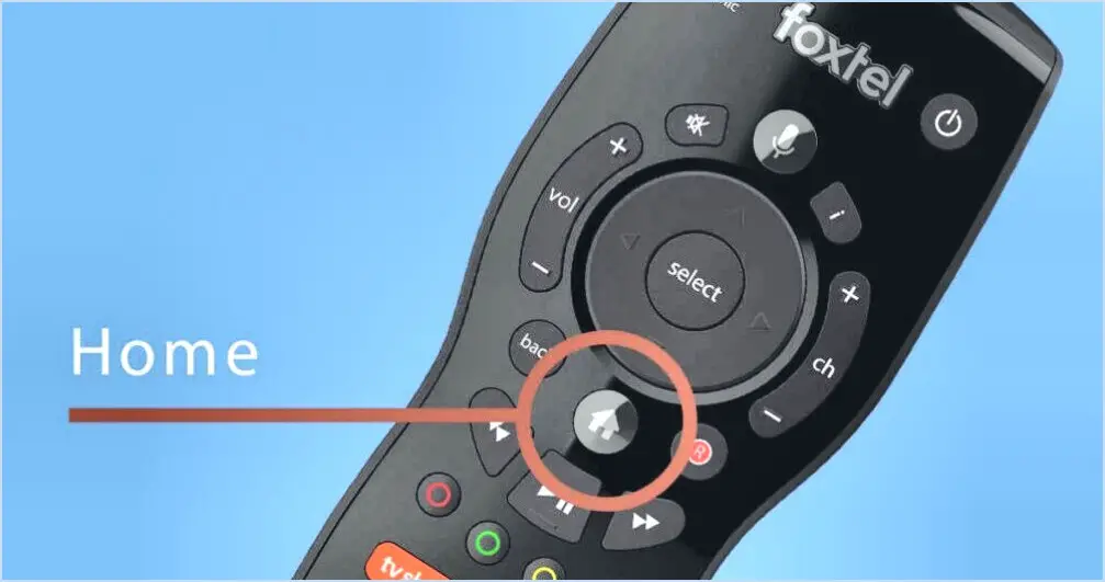 Est-ce que foxtel est connecté à mon adresse?