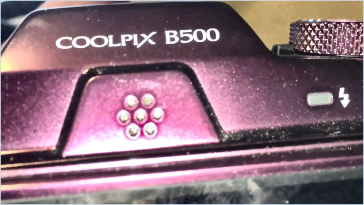 Pourquoi mon nikon coolpix b500 ne s'allume-t-il pas?