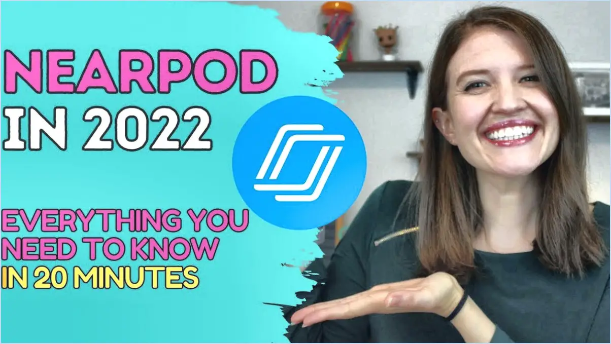 Qu'est-ce que nearpod et comment les enseignants et les élèves peuvent-ils l'utiliser?