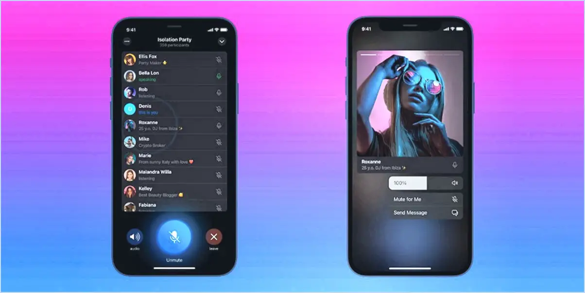 Telegram : Qu'est-ce qu'un chat vocal et comment l'utiliser?
