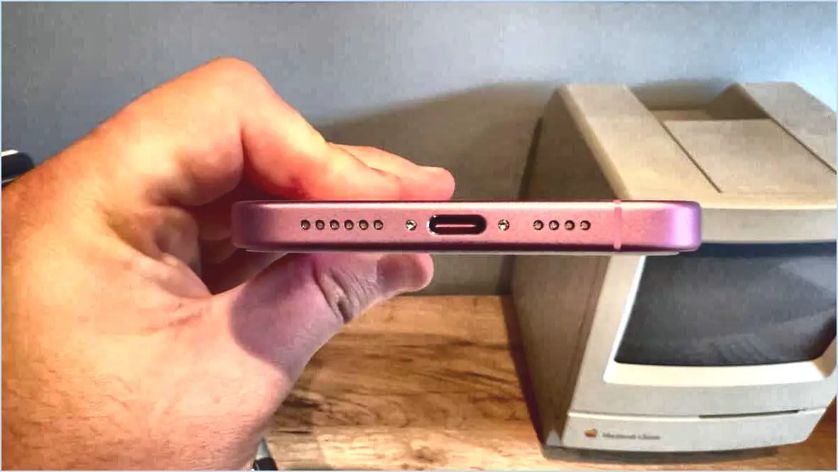 iPhone 16 plus Port de chargement USB C