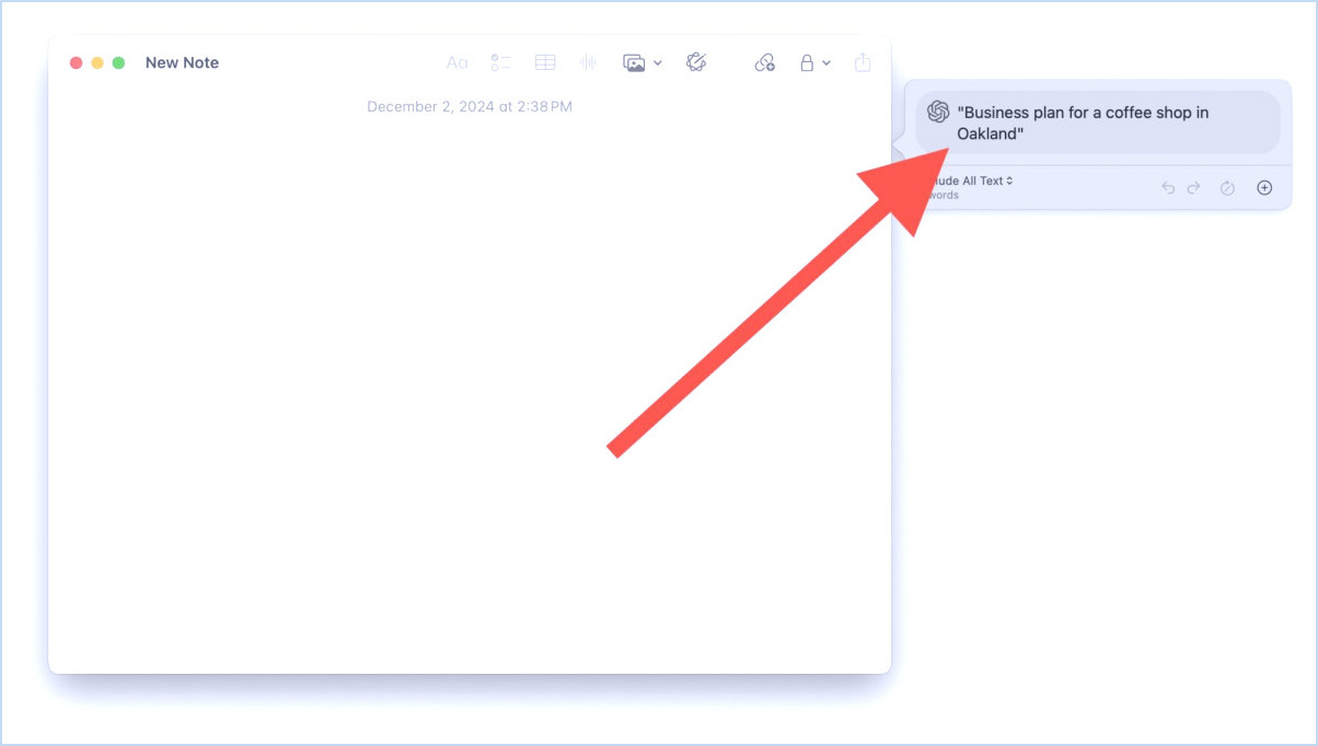 Comment créer un plan d'affaires avec l'IA sur Mac, iPhone, iPad