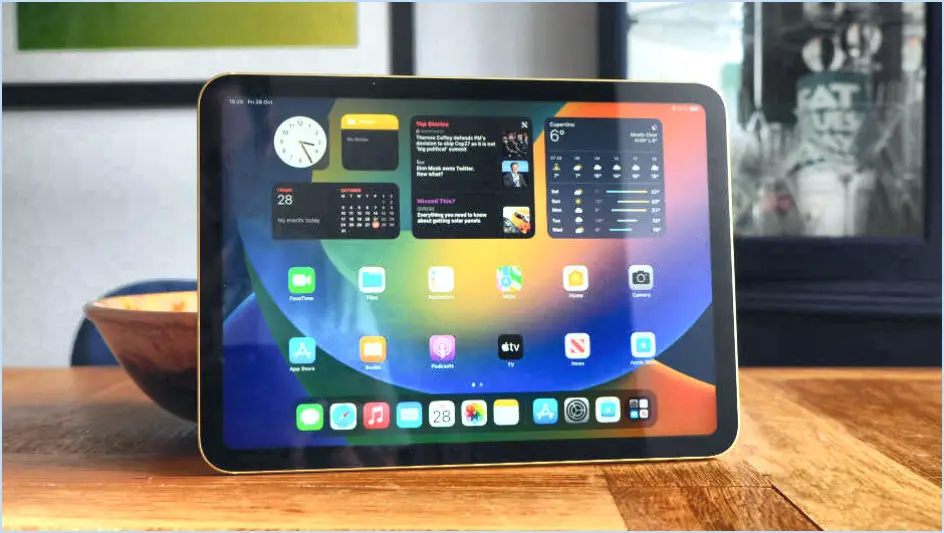 L'Apple Intelligence apporte une énorme amélioration des spécifications de l'iPad de base